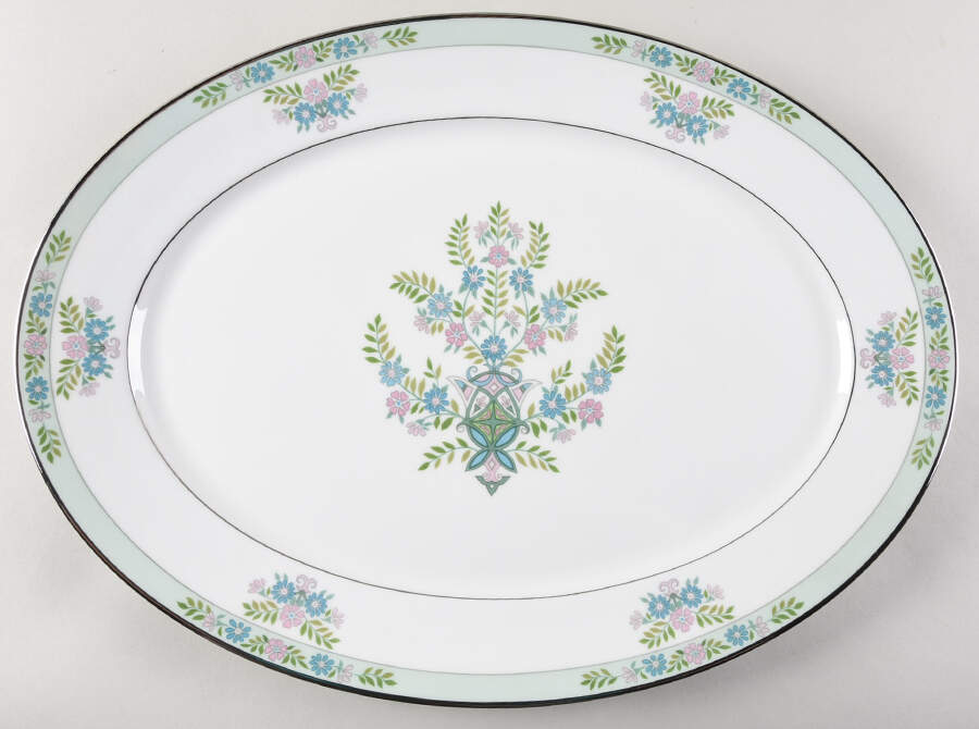 Willow Tree 17" Oval Serving Platter by Oxford (Div of Lenox)-1