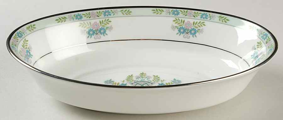 Willow Tree 8" Oval Vegetable Bowl by Oxford (Div of Lenox)-1