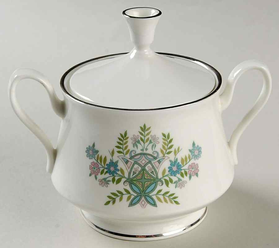 Willow Tree Sugar Bowl & Lid by Oxford (Div of Lenox)-1