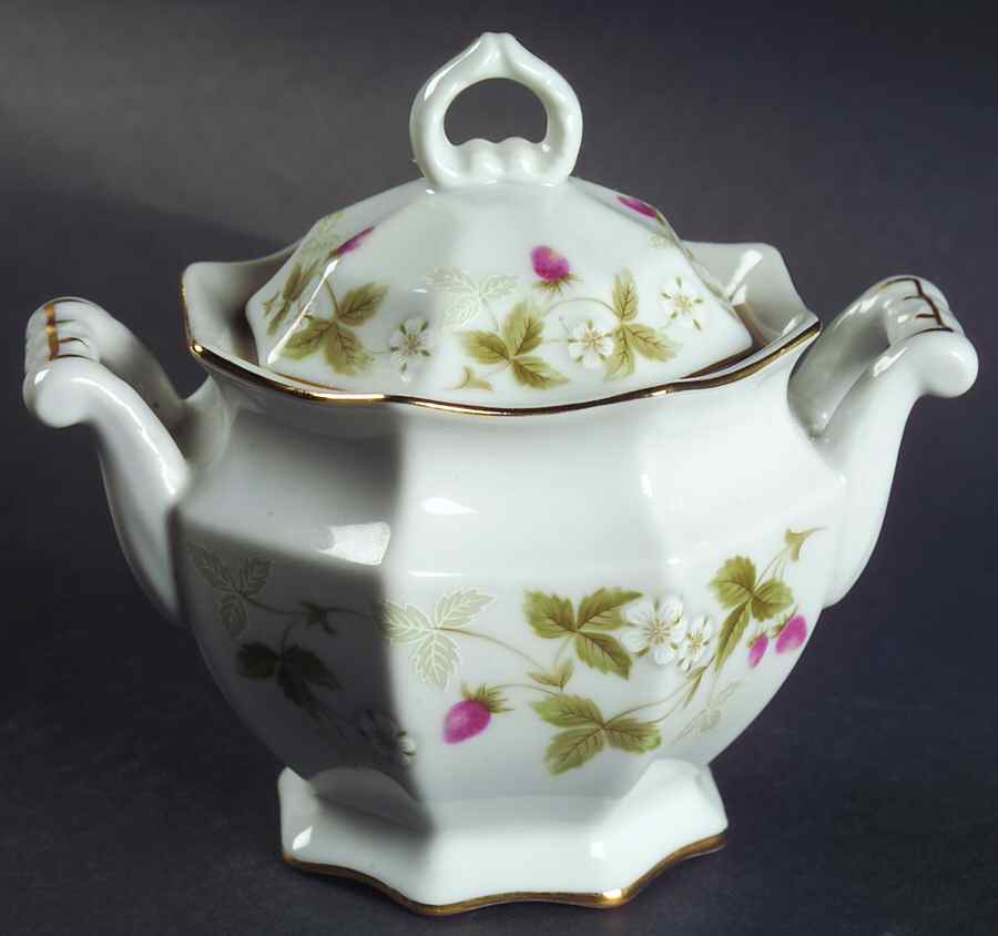 Spring Song Sugar Bowl & Lid by Octagonal Originals-1