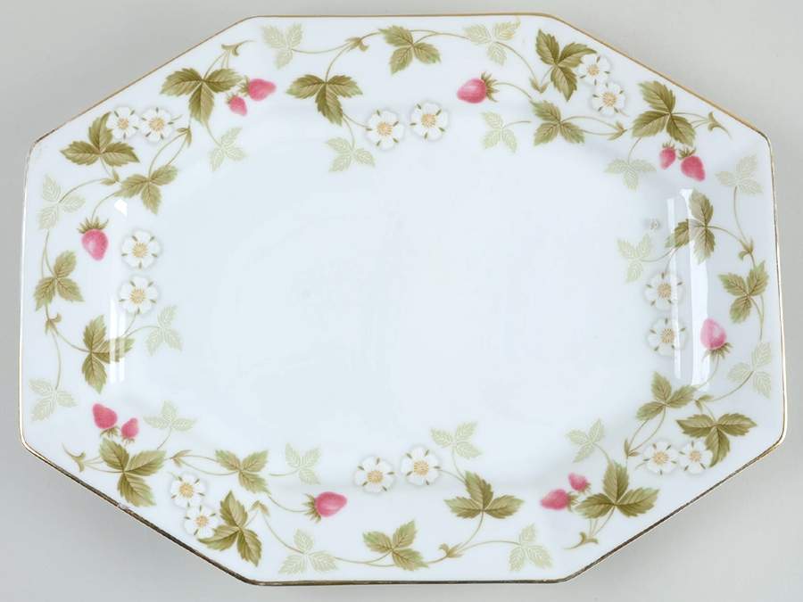 Spring Song 13" Oval Serving Platter by Octagonal Originals-1