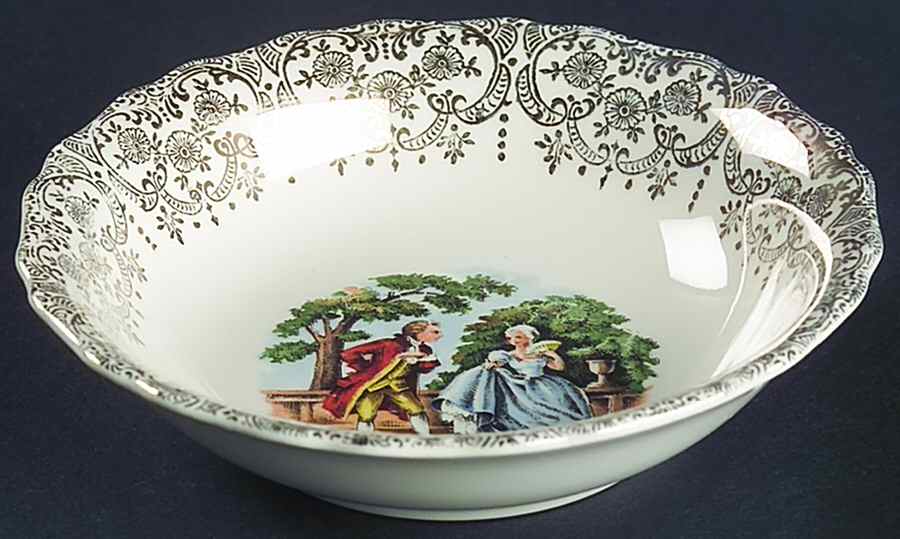 Minuet Fruit/Dessert (Sauce) Bowl by Ohio China -1