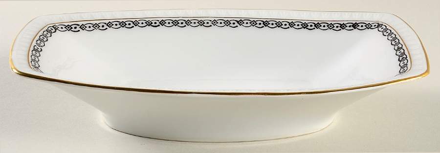 OHM1 8" Oval Vegetable Bowl by Hermann Ohme-1