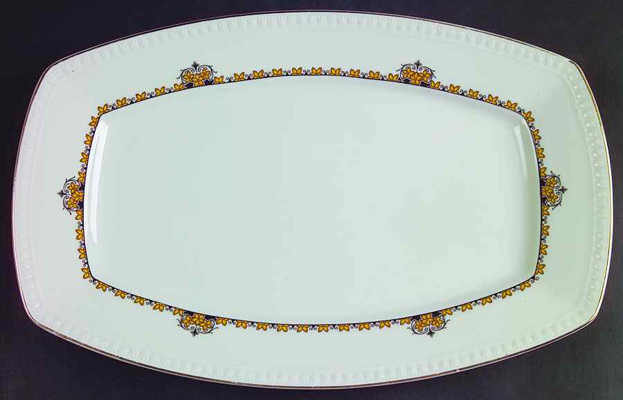OHM2 15" Oval Serving Platter by Hermann Ohme-1