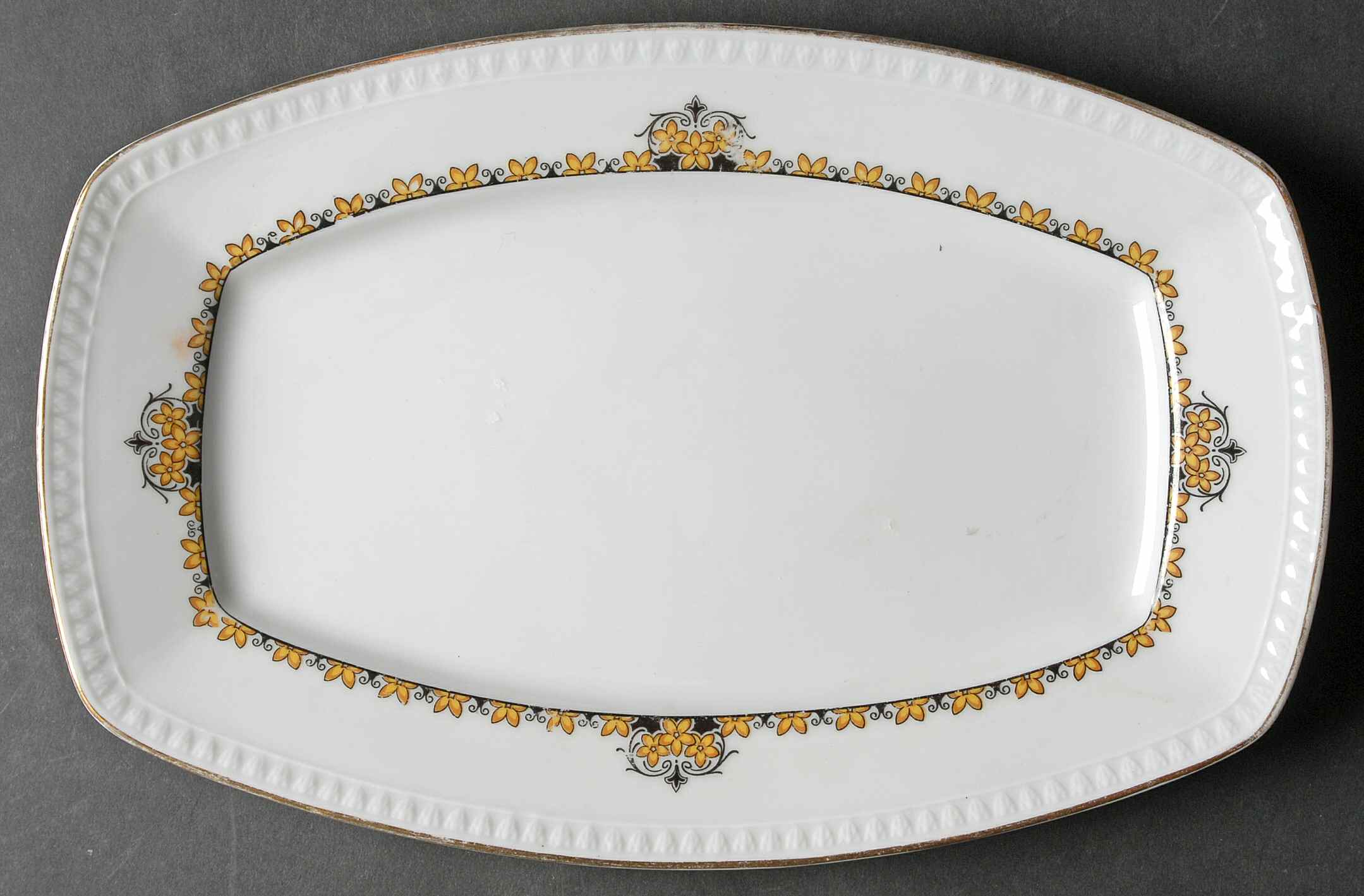 OHM2 13" Oval Serving Platter by Hermann Ohme-1