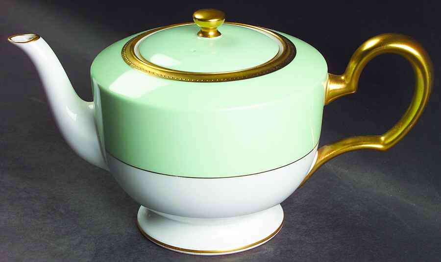 Maygreen Teapot & Lid by Okura-1