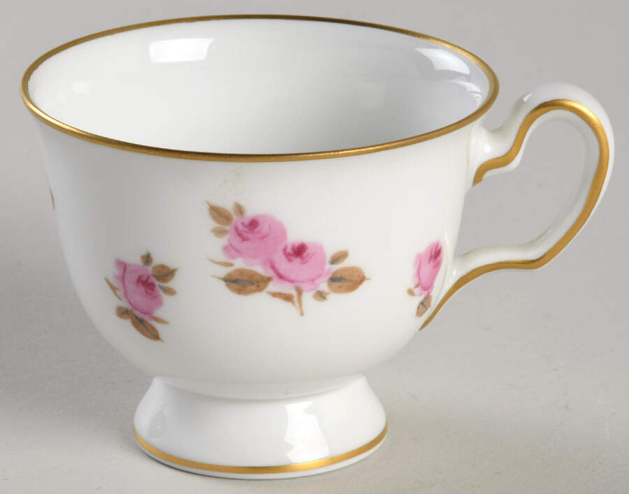 Rose Footed Demitasse Cup by Okura-1