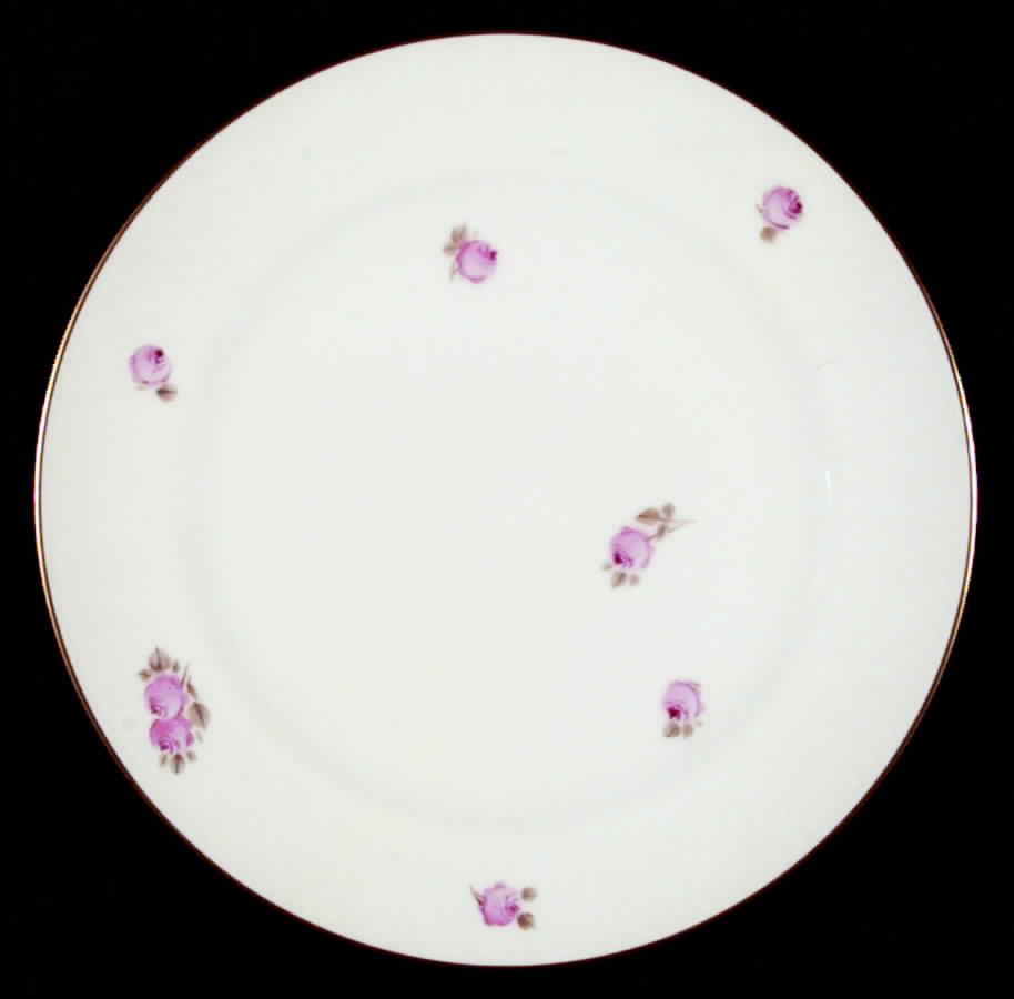 Rose Salad Plate by Okura-1