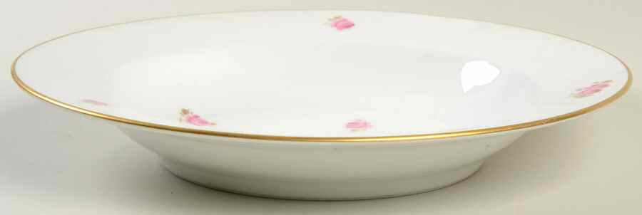 Rose Rim Soup Bowl by Okura-1