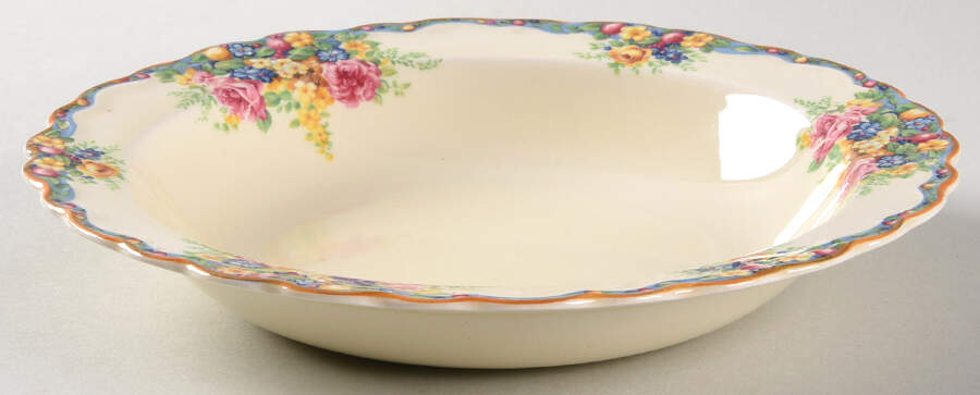 Pasadena Rim Soup Bowl by Old Hall-1