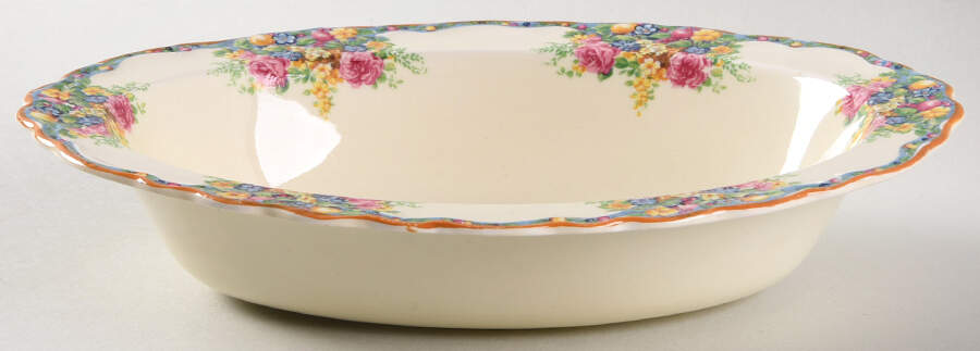 Pasadena 8" Oval Vegetable Bowl by Old Hall-1
