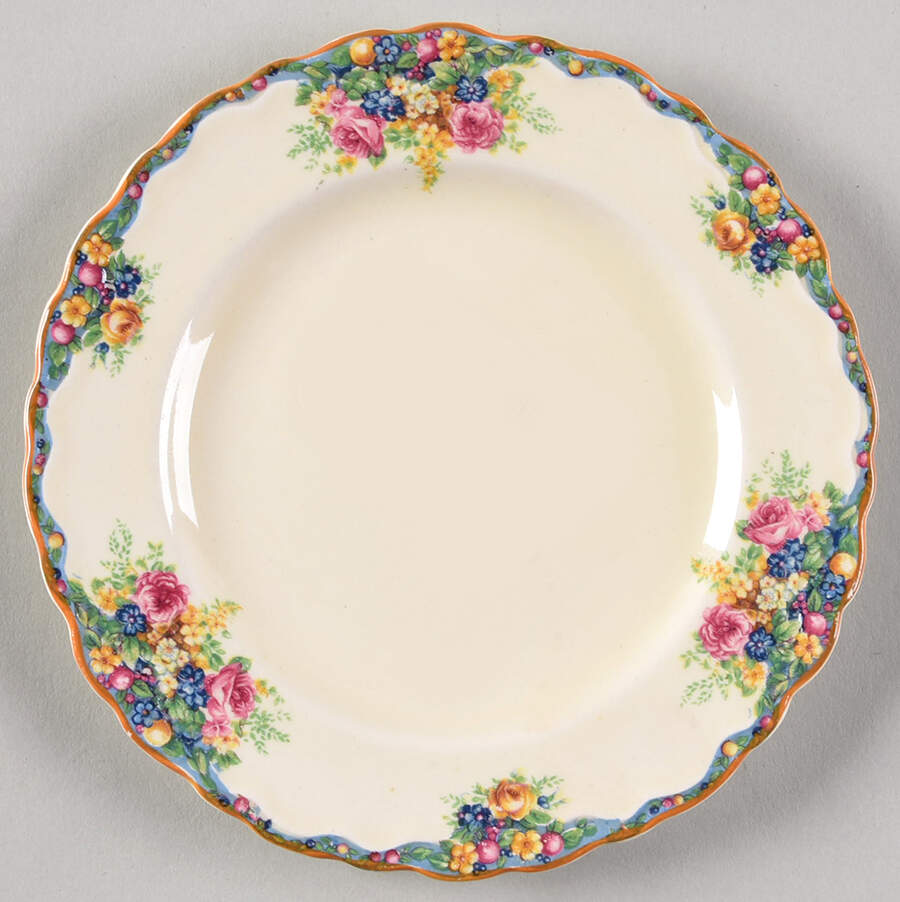Pasadena Bread & Butter Plate by Old Hall-1