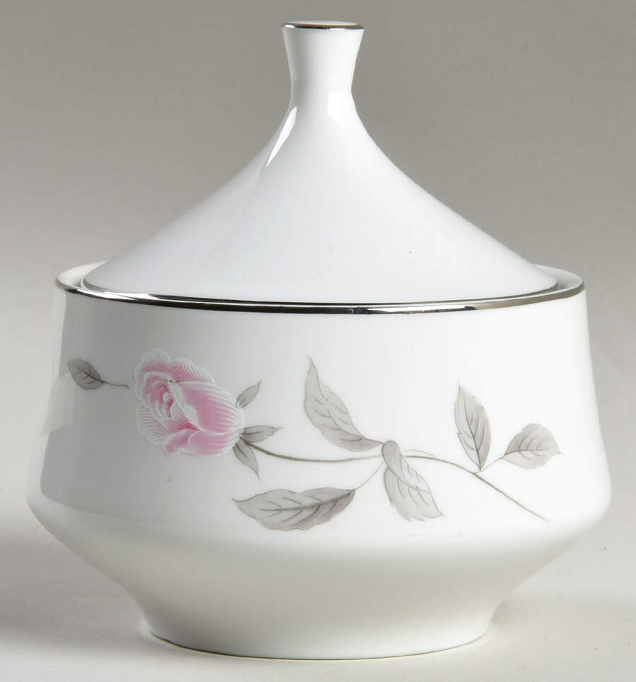 Amourous Sugar Bowl & Lid by Oneida-1