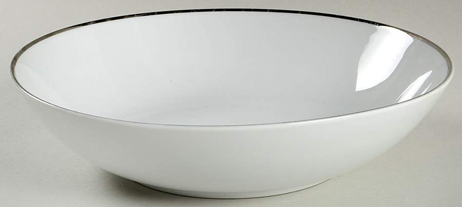 Distinction White 9" Round Vegetable Bowl by Oneida-1
