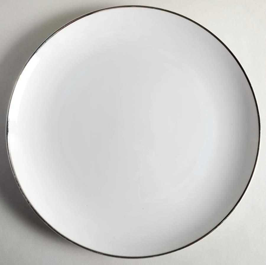 Distinction White 12" Chop Plate (Round Platter) by Oneida-1