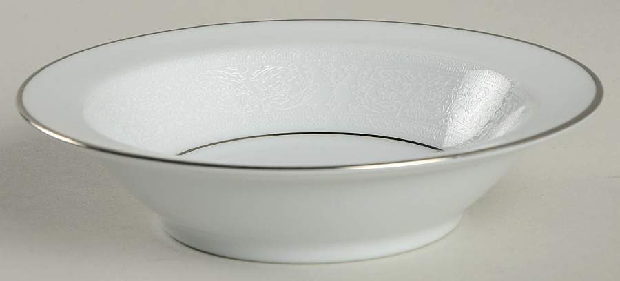 Erin Lace Rim Fruit/Dessert (Sauce) Bowl by Oneida-1