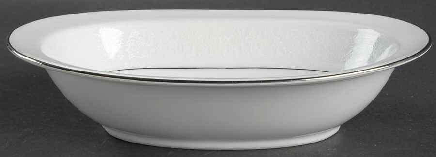 Erin Lace 10" Oval Vegetable Bowl by Oneida-1