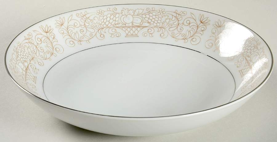 Golden Glow Coupe Soup Bowl by Oneida-1