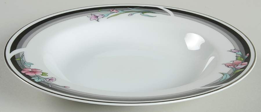 Gulf Wind Rim Soup Bowl by Oneida-1