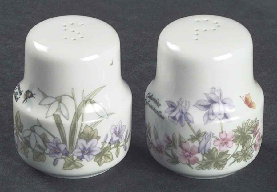 Romance of Flowers Salt & Pepper Set by Oneida-1