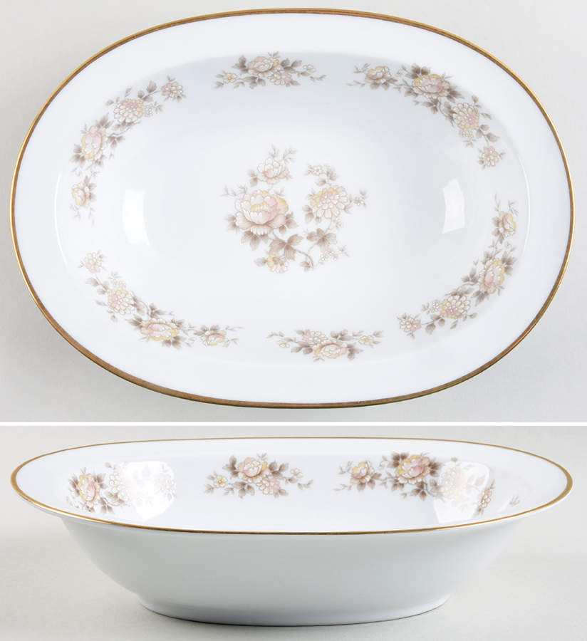 Mandarin 9" Oval Vegetable Bowl by Oneida-1