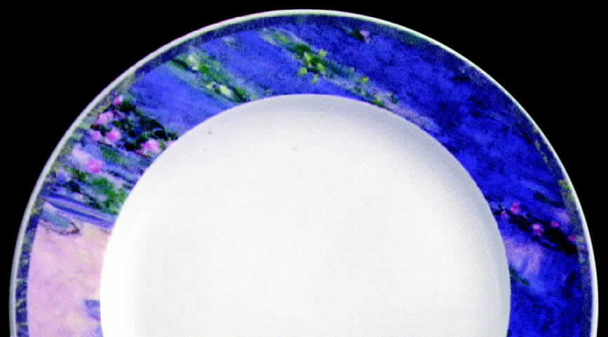 Monet's Garden Dinner Plate by Oneida-1