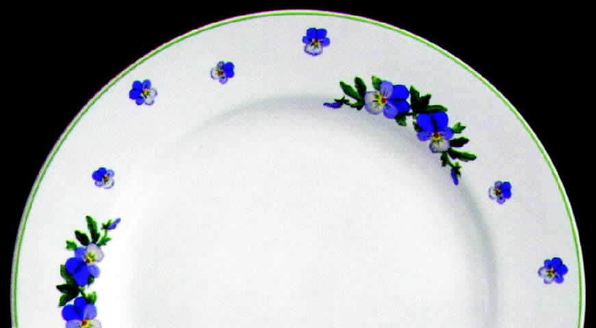 Passion For Pansies Dinner Plate by Oneida-1