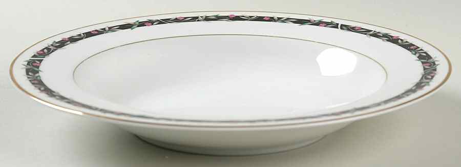 Serenade Rim Soup Bowl by Oneida-1