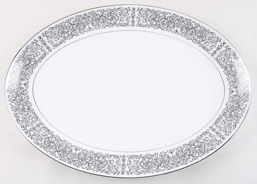 Spanish Lace 16" Oval Serving Platter by Oneida-1