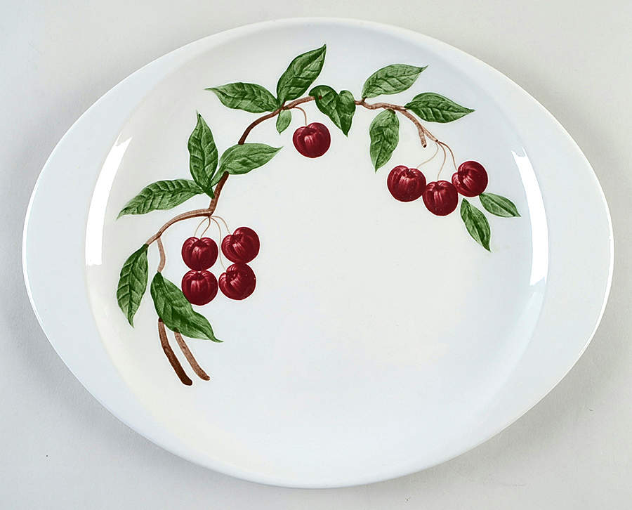 Cherry 13" Oval Serving Platter by Orchard-1