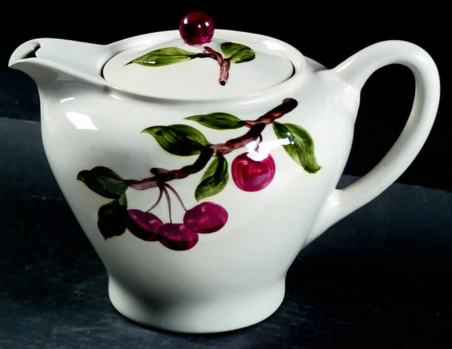 Cherry Teapot & Lid by Orchard-1