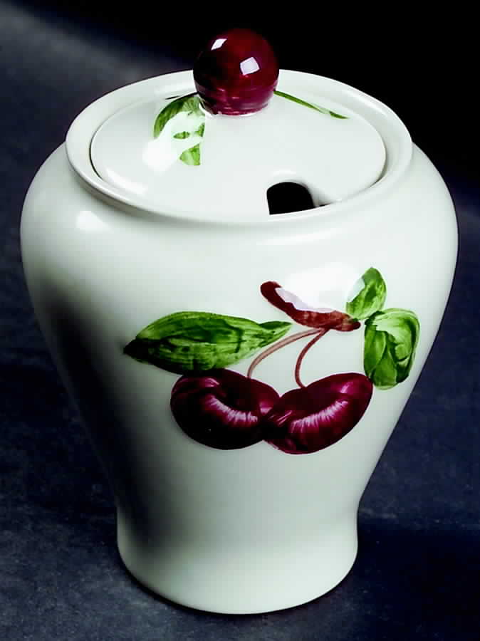 Cherry Mustard Jar & Lid by Orchard-1