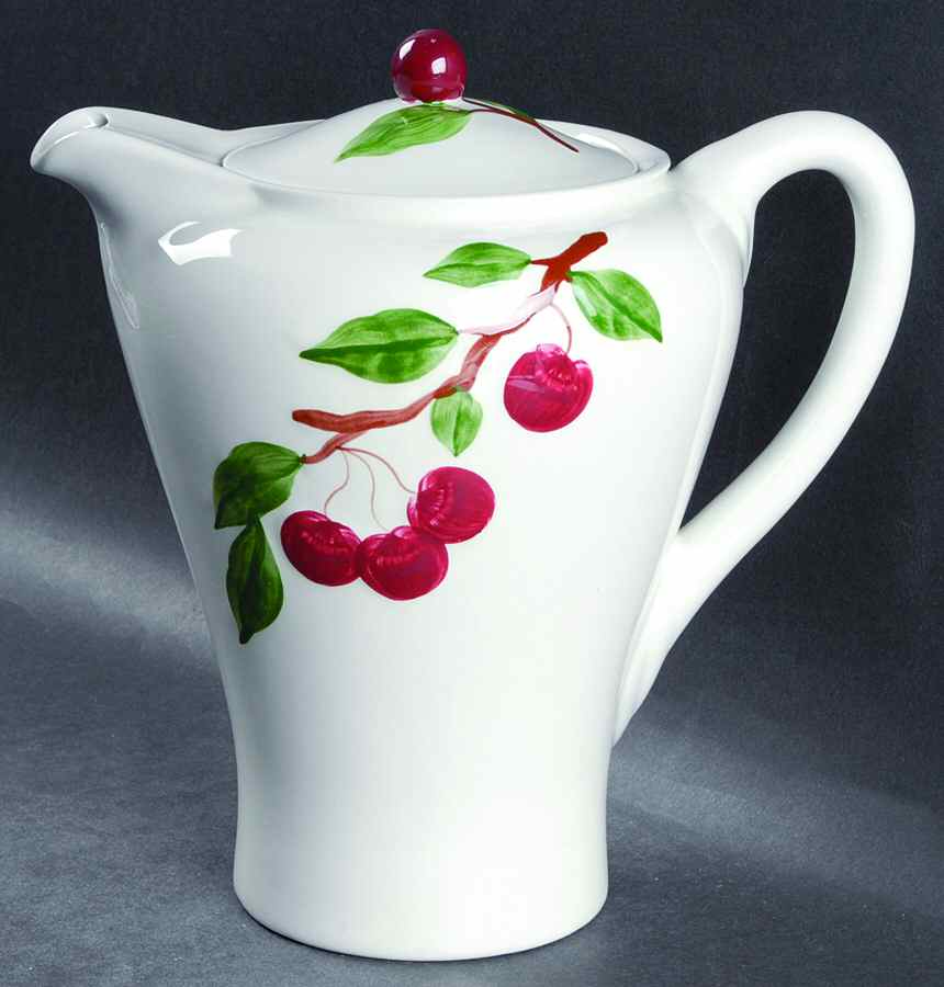 Cherry Coffee Pot & Lid by Orchard-1