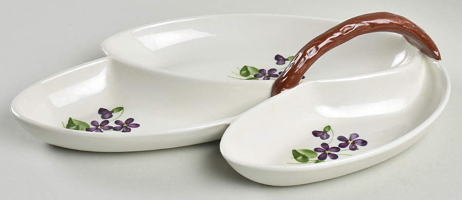 Wood Violet Square 3-Part Relish by Orchard-1