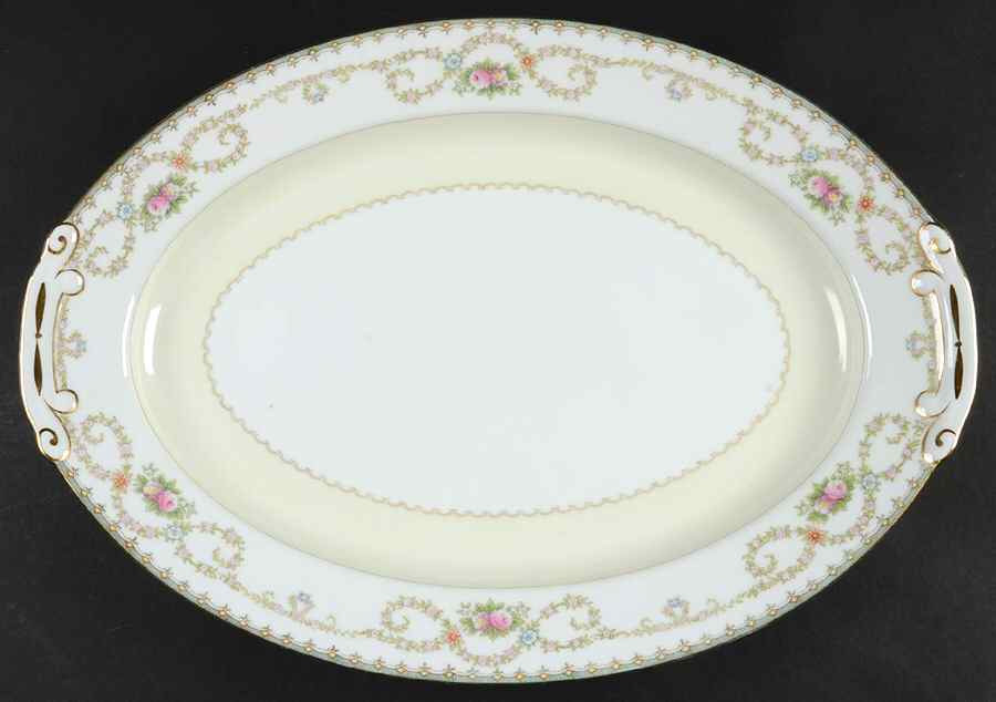 ORI2 16" Oval Serving Platter by Orion (Japan)-1