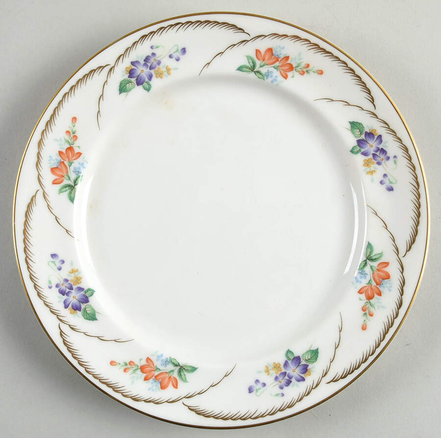 Amelia Salad Plate by Oscar De La Renta-1