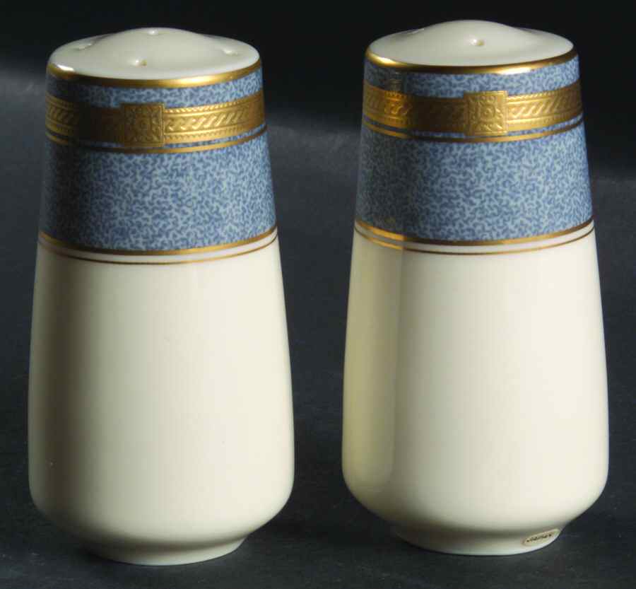 Baronesse Gray Salt & Pepper Set by Oscar De La Renta-1