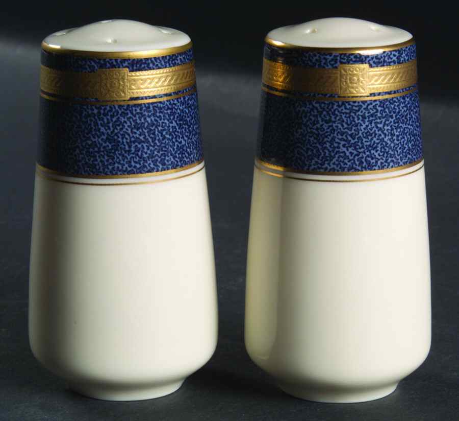 Baronesse Lapis Salt & Pepper Set by Oscar De La Renta-1