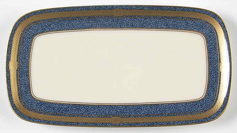 Baronesse Lapis Butter Tray by Oscar De La Renta-1