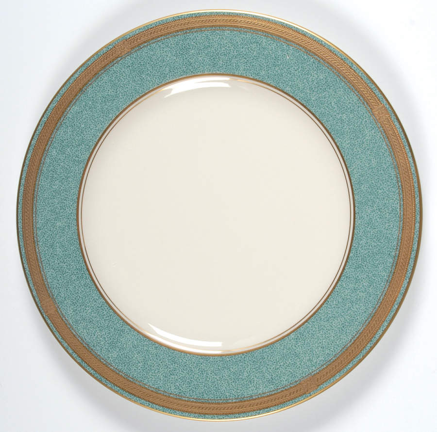 Baronesse Teal Salad Plate by Oscar De La Renta-1