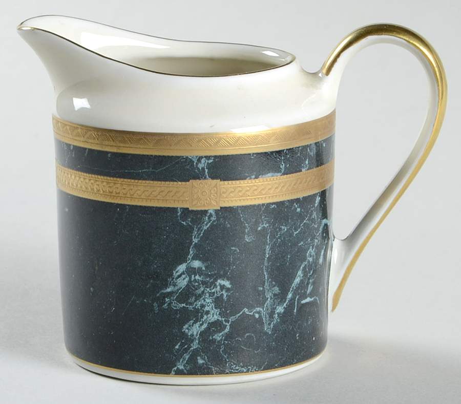Black Travertine Creamer by Oscar De La Renta-1