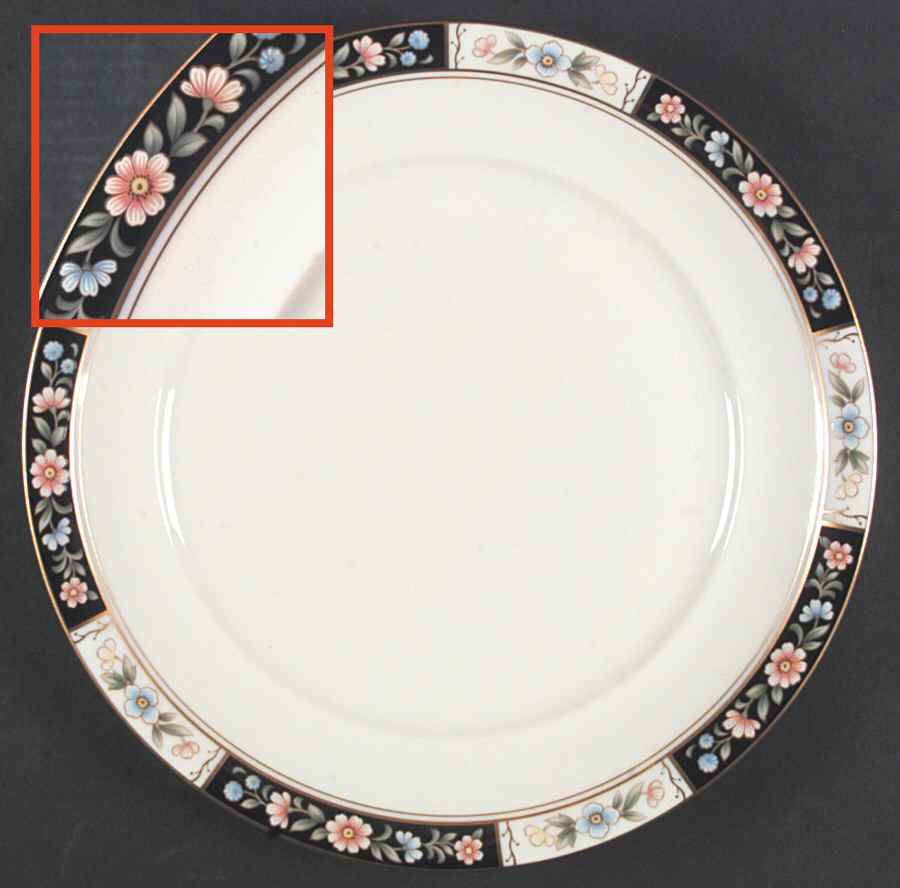 Brielle Dinner Plate by Oscar De La Renta-1