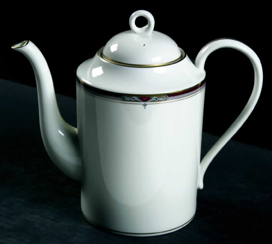 Camellia Coffee Pot & Lid by Oscar De La Renta-1