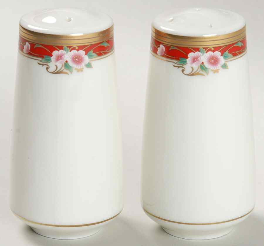 Chateau Rose Salt & Pepper Set by Oscar De La Renta-1