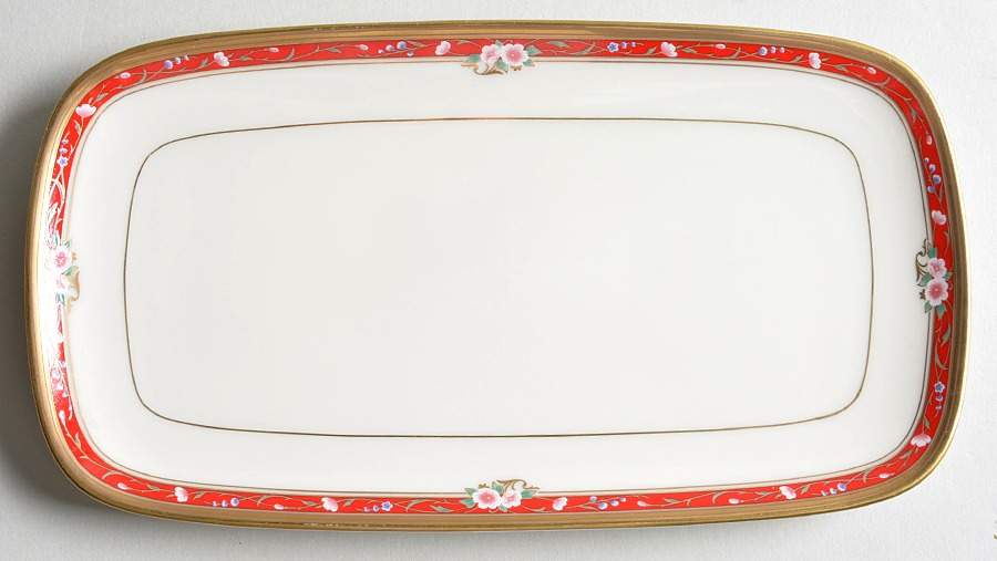 Chateau Rose Butter Tray by Oscar De La Renta-1