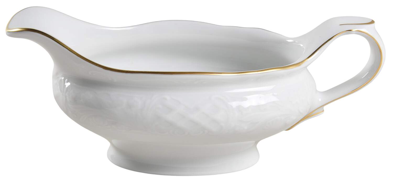 Dresden Gold Gravy Boat by Oscar De La Renta-1