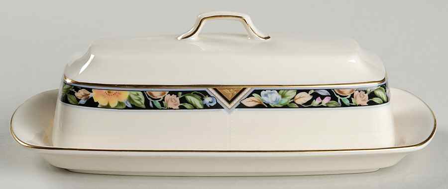 Fleur Royale 1/4 Lb Covered Butter by Oscar De La Renta-1