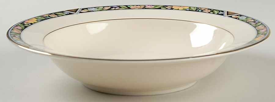 Fleur Royale 10" Round Vegetable Bowl by Oscar De La Renta-1