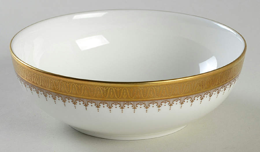 Golden Coin Fruit/Dessert (Sauce) Bowl by Oscar De La Renta-1