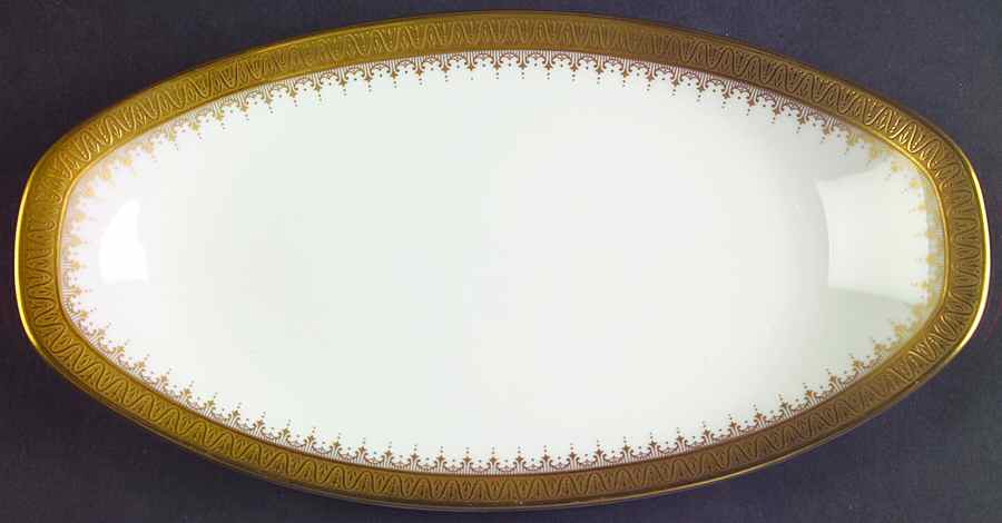 Golden Coin Butter Tray by Oscar De La Renta-1